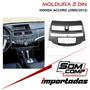 Imagem de Moldura multimídia 2 din honda accord (2008/2012) preto - chinês e japonês