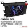 Imagem de Moldura Painel 2 Din 7" Polegadas Padrão Chinês e Japonês Toyota Rav4 2013 até 2017
