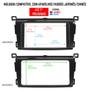Imagem de Moldura Painel 2 Din 7" Polegadas Padrão Chinês e Japonês Toyota Rav4 2013 até 2017