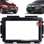 Imagem de Moldura Painel 2 Din Central Multimidia Dvd Mp5 Black Piano Honda Hr-v Lx Ex Exl Touring