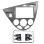 Imagem de Moldura Painel 2 Din Focus 2001 2002 2003 2004 2005 2006 2007 2008 Multimidia Som Automotivo Dvd And