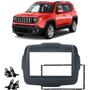 Imagem de Moldura Painel 2 Din Jeep Renegade Dvd 2015 Em Diante Mod. Curvado