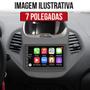Imagem de Moldura Painel 2 Din Ka 2015 2016 2017 Com Sync 7 Polegadas Multimidia Dvd