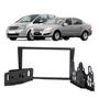 Imagem de Moldura Painel 2 Din Multimidia Dvd Mp5 Vectra GT GTX Montana