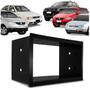 Imagem de Moldura Painel 2 Din Polo 1993 a 2010 Golf 1999 a 2010 Fiesta 2008 a 2011 Preta 7" Multimídia