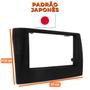 Imagem de Moldura Painel 2 Din Stilo 2002 2003 2004 2005 2006 2007 2008 2009 2010 Preta Padrão Japonês