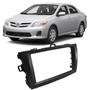 Imagem de Moldura Painel Central 2 Din Dvd Mp5 Toyota Corolla 2009 à 2014 Preta Expex Epx 240 Ap 522