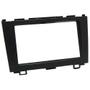 Imagem de Moldura Painel Central 2 Din Mp5 Multimídia Dvd Crv 2007 à 2011 Preta Expex Epx 470