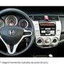 Imagem de Moldura Painel Central 2 Din Som Mp5 Dvd Honda City Ar Analógico 2009 à 2014 Prata Expex Epx017