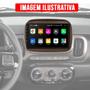 Imagem de Moldura Painel Central Multimidia 9 Pol Mobi 2017 2018 2019 2020 2021 2022  