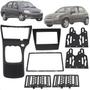 Imagem de Moldura Painel Central Multimidia Mp5 2 DIN Chines Japones Celta G2 2006 A 2015 Prisma 2006 A 2012
