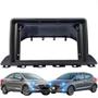 Imagem de Moldura painel multimídia 9 polegadas para hyundai hb20 ano 2020 e 2021 preto fosco 89/n13