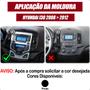 Imagem de Moldura Painel Som Dvd 2 Din Multimídia 9 Polegada Para Hyundai I30 2008 a 2012 Ar digital Analógico