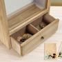 Imagem de Moldura Shadow Box TJ.MOREE Deep com Gaveta - 23x35cm - Com Vidro