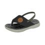 Imagem de Molekinho Sandalia Napa Com Elastico Preto