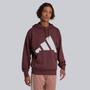 Imagem de Moletom Adidas Big Logo com Capuz Bordô