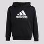 Imagem de Moletom Adidas com Capuz Juvenil Preto