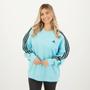 Imagem de Moletom Adidas Essential 3 Stripes Feminino Azul e Preto