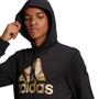 Imagem de Moletom Adidas Essentials Camouflage Cor: Preto E Bege - Tamanho: GG