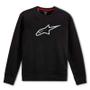 Imagem de Moletom Alpinestars Ageless Crew Fleece Preto/Cinza