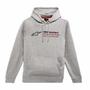 Imagem de Moletom Alpinestars Linear Race Hoodie Cinza Claro