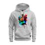 Imagem de Moletom Blusão Inverno Canguru Com Bolso e Capuz Varias Cores Coroa The Colors