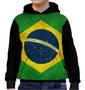 Imagem de Moletom Brasil Infantil Bandeira UNISSEX blusa casaco Roupas