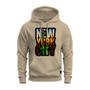 Imagem de Moletom Canguru Estampado Com Capuz Varias Cores New York Abertura