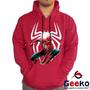Imagem de Moletom Canguru Homem Aranha Algodão Spiderman Homem-Aranha Geeko