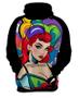 Imagem de Moletom Casaco Blusa Estampa Mu.lher Ruiva Pop Art Moda 1