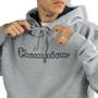 Imagem de Moletom Champion  Cang Logo Contour Script Gray