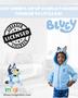 Imagem de Moletom com capuz Bluey Cozy Sherpa Zip Up Cosplay Toddler Boys 3T azul