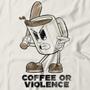 Imagem de Moletom Com Capuz Coffee Or Violence