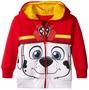 Imagem de Moletom com Capuz Nickelodeon Paw Patrol Marshall Vermelho - Tamanho 4T