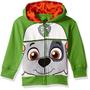 Imagem de Moletom com capuz Nickelodeon Paw Patrol verde para meninos 5T