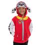 Imagem de Moletom com Capuz Paw Patrol Marshall Cosplay com Zíper para Meninos (2T)