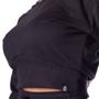 Imagem de Moletom Cropped Feminino Over Surf Básico Preto