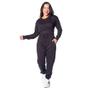 Imagem de Moletom Cropped Feminino Over Surf Básico Preto