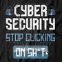 Imagem de Moletom Cybersecurity Stop Clicking