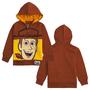 Imagem de Moletom Disney Toy Story Big Face com zíper - Woody Brown, 3T