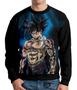 Imagem de Moletom Dragon Ball GOKU Infantil UNISSEX Roupas blusa azul