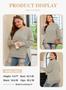 Imagem de Moletom Eytino Plus Size para mulheres com gola redonda verde 2X