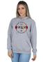 Imagem de Moletom Feminino Blusa de Frio Casual Brooklyn USA