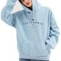 Imagem de Moletom Feminino Canguru Estampado California Golden Flanelado Quentinho Look Inverno