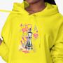 Imagem de Moletom Feminino Masculino Algodão Estampado Capuz