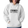 Imagem de Moletom Feminino Stronger than yesterday - Foca na Moda