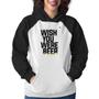 Imagem de Moletom Feminino Wish you were beer - Foca na Moda