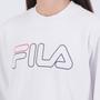 Imagem de Moletom Fila Basic Outline Feminino Branco