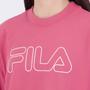 Imagem de Moletom Fila Basic Outline Feminino Rosa