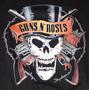 Imagem de Moletom Guns N Roses Preto Blusa de Frio infantil Rock  KG336 RCH